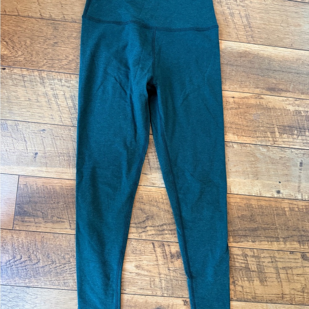 Beyond Yoga Spacedye leggings, green, size M